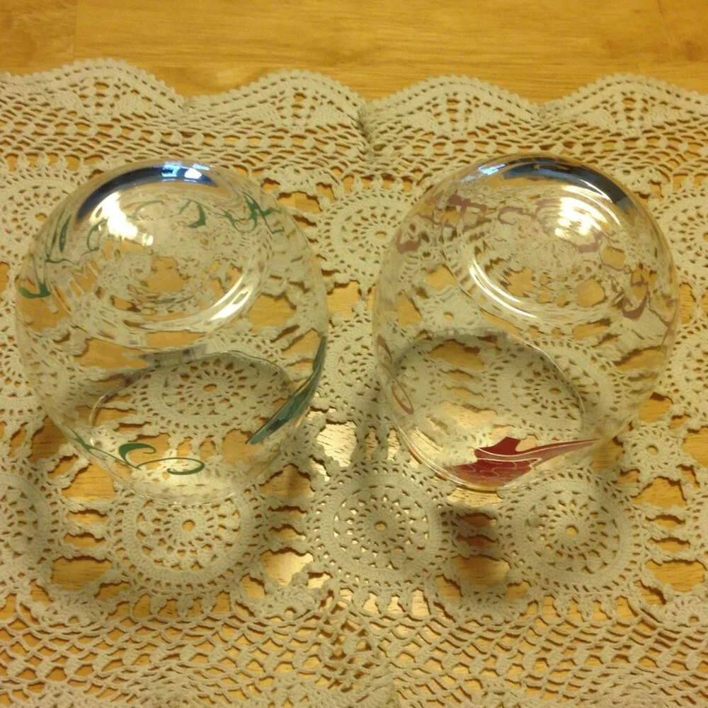 Cowboy Wedding Glasses, His and Hers weighted wine glasses